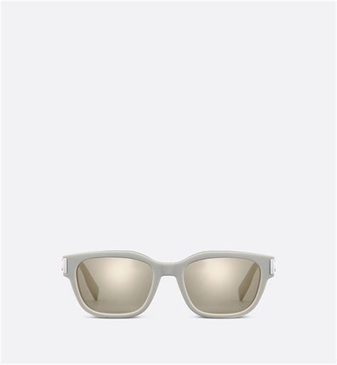 dior geo sunglasses|DiorOblique S1I Transparent Beige Square Sunglasses .